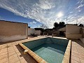 Dorfhaus mit Swimmingpool zwischen Monovar und Pinoso in Alicante Dream Homes Hondon