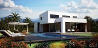 Villa moderna de nueva construcción con parcela y piscina in Alicante Dream Homes Hondon