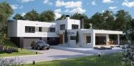 Villa moderna de nueva construcción con parcela y piscina in Alicante Dream Homes Hondon