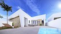 Villa's met 3 slaapkamers met privézwembad en voltooiing van 1 maand in Alicante Dream Homes Hondon