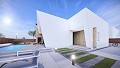 Contemporary 3 bed villas with swimming pool, large solarium and parking in Alicante Dream Homes Hondon