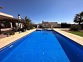 Freistehende Villa in Pinoso mit Gästeanbau und Pool in Alicante Dream Homes Hondon