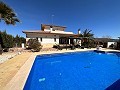 Freistehende Villa in Pinoso mit Gästeanbau und Pool in Alicante Dream Homes Hondon