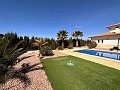 Freistehende Villa in Pinoso mit Gästeanbau und Pool in Alicante Dream Homes Hondon