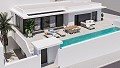 Moderne Villa mit 4 oder 5 Schlafzimmern, Unterbau, Pool und Garage in Alicante Dream Homes Hondon