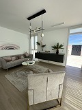 Clé prête -Prix de lancement-Une unité disponible- Lux Beach Villa 3 chambres, piscine et solarium avec vue sur la mer in Alicante Dream Homes Hondon