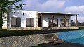 Nieuwe villa met 3 slaapkamers voor voltooiing in Paradon nabij (Pinoso) in Alicante Dream Homes Hondon