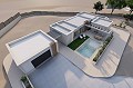 Beautiful 3 bedroom modern house project with swimming pool in fortuna in Alicante Dream Homes Hondon