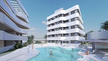 Appartements Hi-Tech de 2 Chambres à Proximité de la Plage