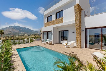 Finestrat Moderne Villa mit Meer- und Bergblick