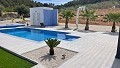 Bijna nieuwe villa met 3/4 slaapkamers, zwembad, dubbele garage en berging in Alicante Dream Homes Hondon