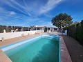 Jolie maison de 2 chambres avec piscine, eau de ville et énergie solaire in Alicante Dream Homes Hondon