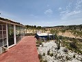 Villa met 2 slaapkamers (mogelijk 3 slaapkamers) met een spectaculair uitzicht in Alicante Dream Homes Hondon